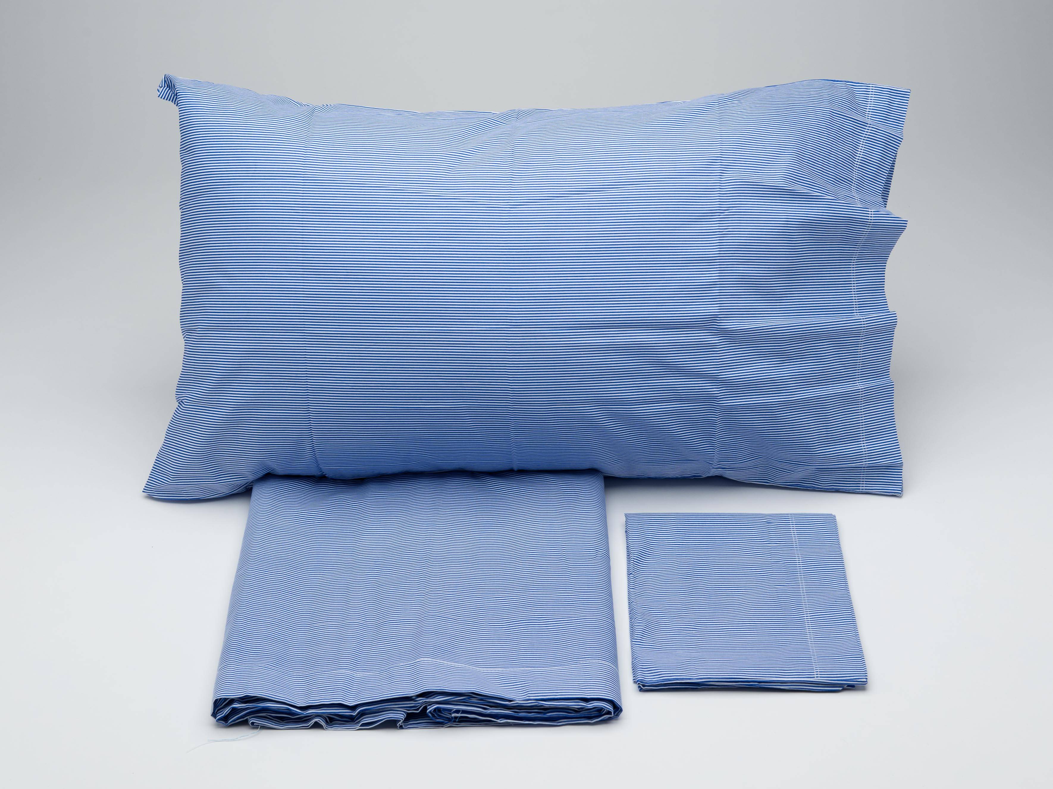 Completo Lenzuola Righino Camicia