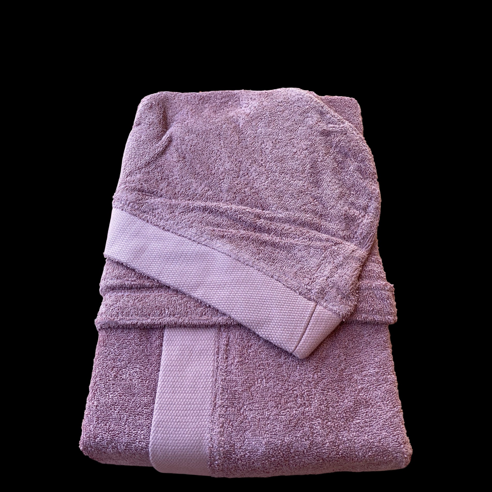 Accappatoio Unisex In Spugna Joly ROSA ANTICO Con Nome Personalizzato