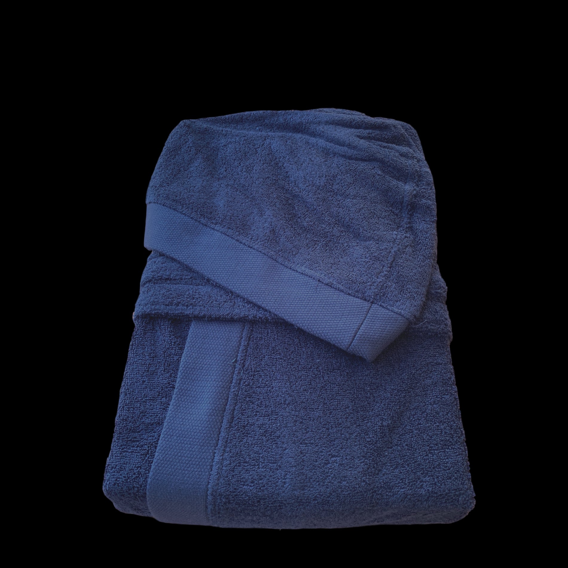 Accappatoio Unisex In Spugna Joly BLU Con Nome Personalizzato