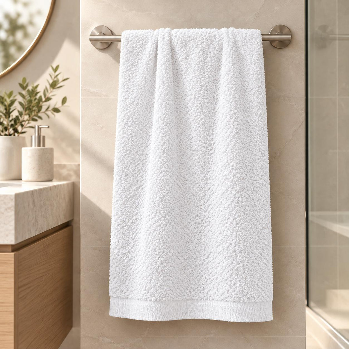Telo Bagno Pop Corn Con Nome O Iniziale Personalizzata