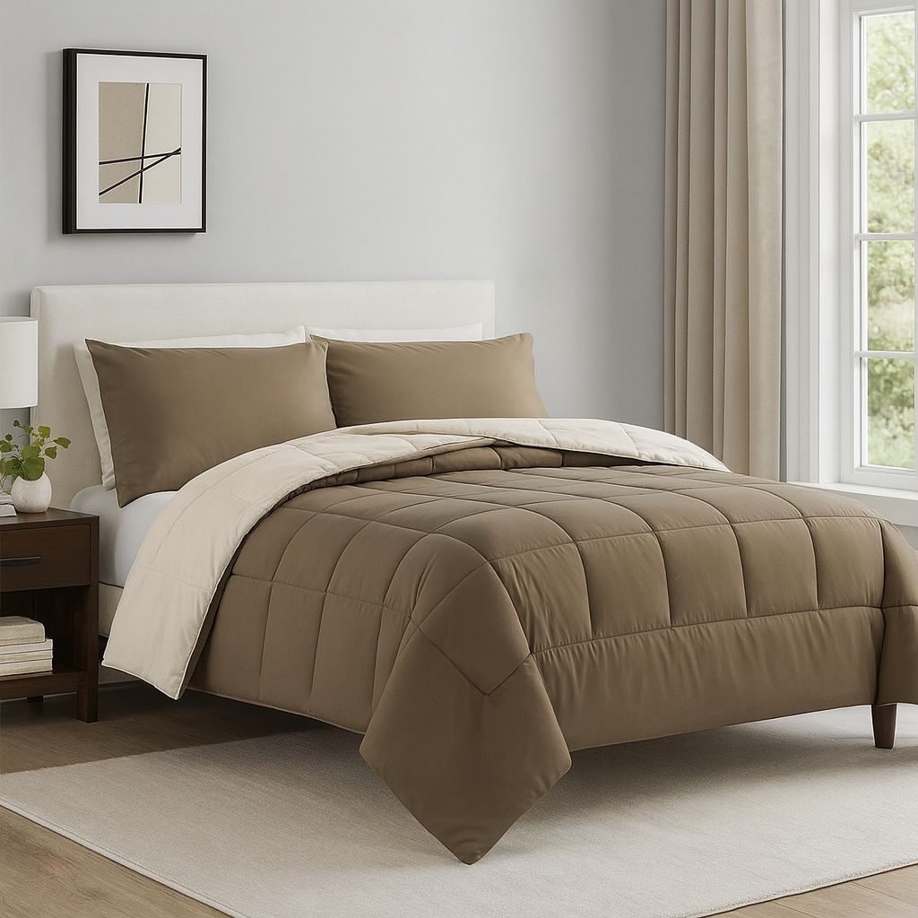 Trapunta Capri in Microfibra Bicolor