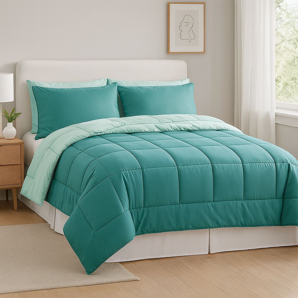 Trapunta Capri in Microfibra Bicolor