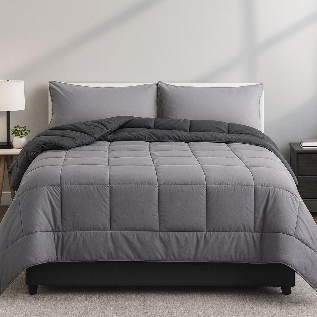 Trapunta Capri in Microfibra Bicolor