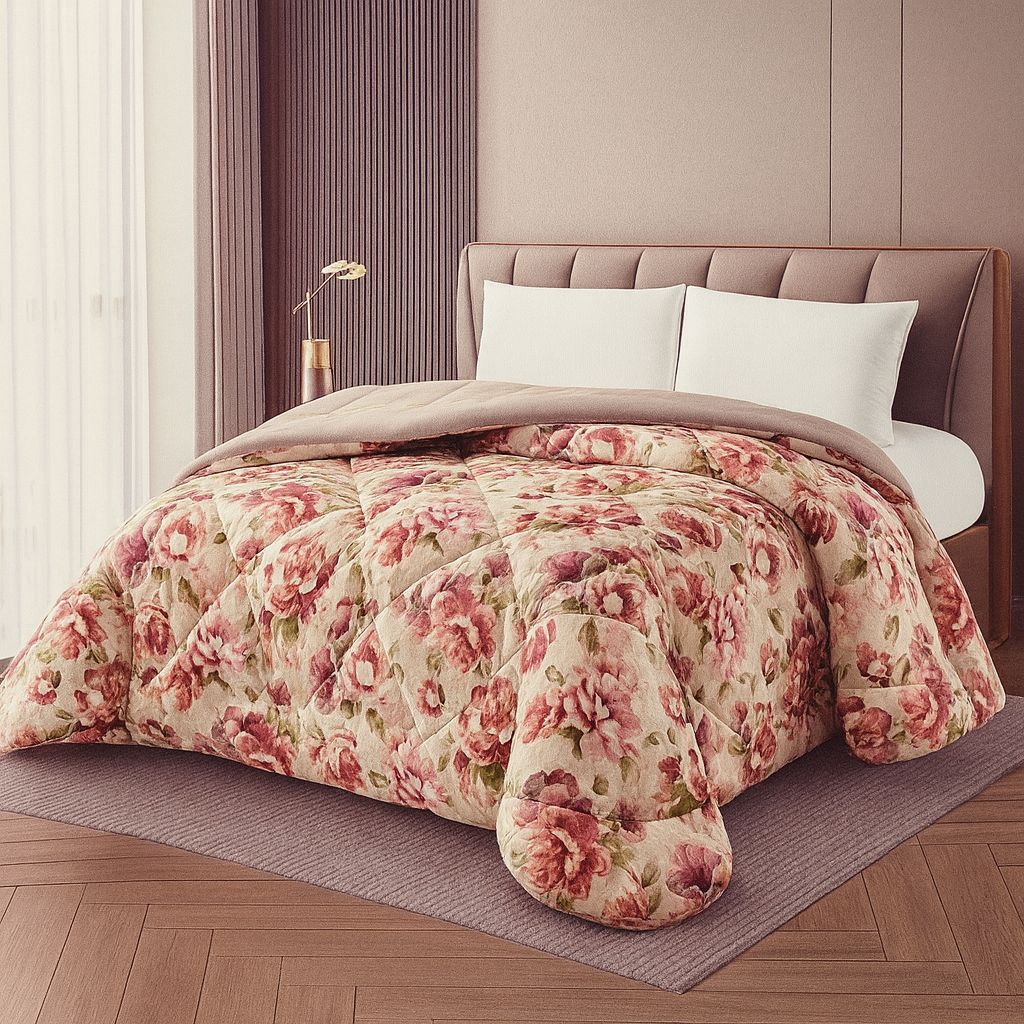 Trapunta Rosa Art deco