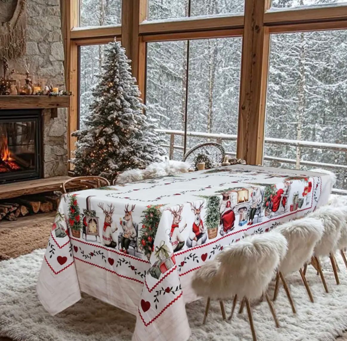 Tovaglia Natale Renne