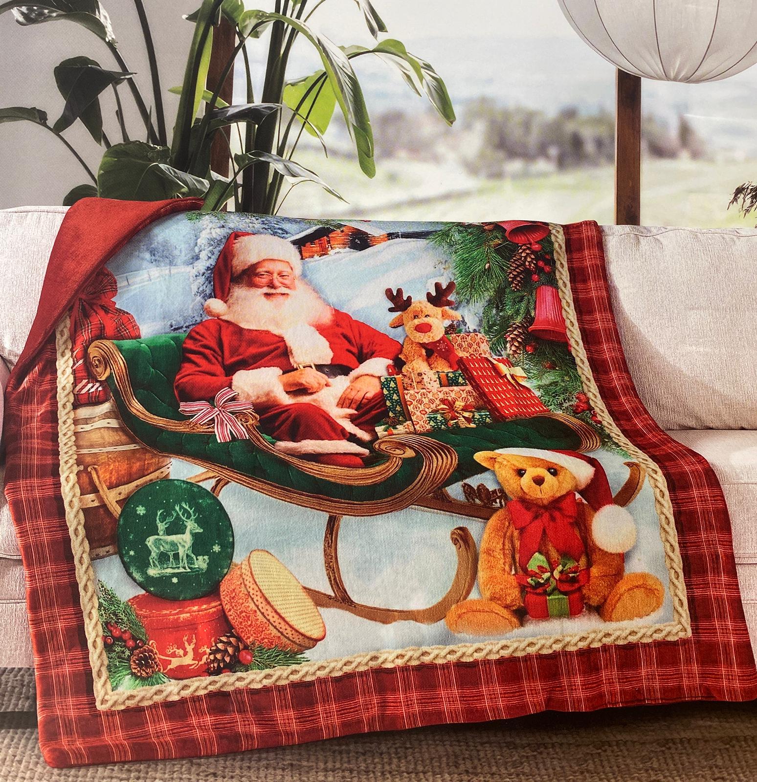 Plaid Soffio Babbo Natale
