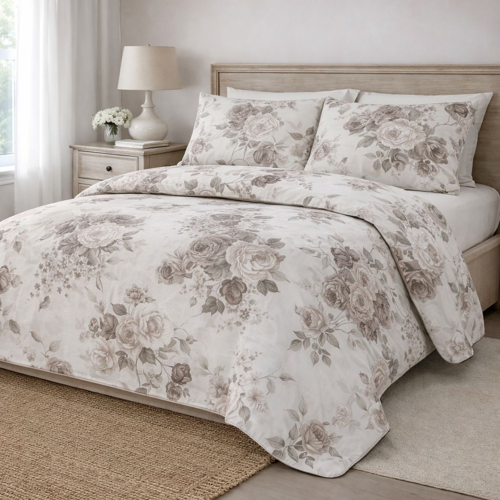 Parure Copripiumino in percalle Elegance