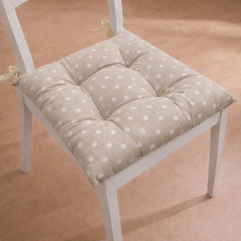 Cuscino Da Sedia Pois