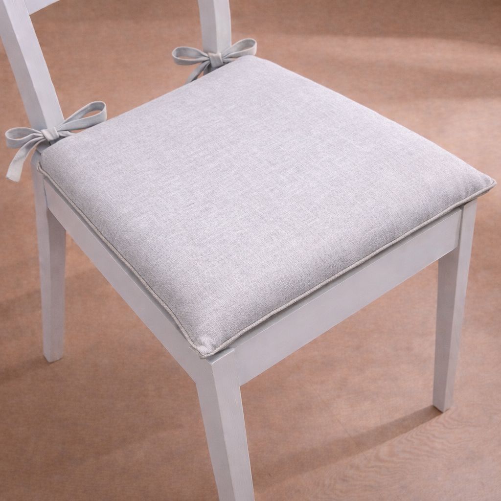 Cuscino da Sedia Sfoderabile Tinta unita