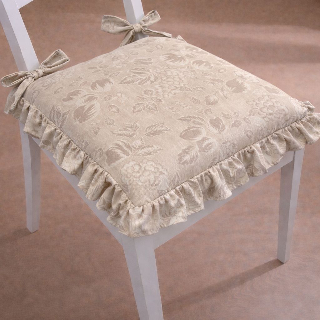 Cuscino da Sedia sfoderabile con Gala Vigneto