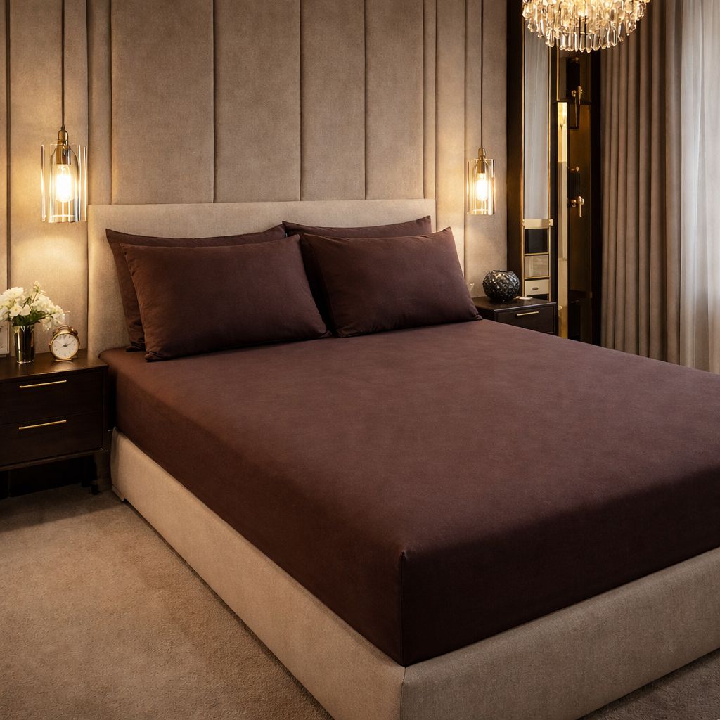 Lenzuolo sotto con angoli manopesca No stiro