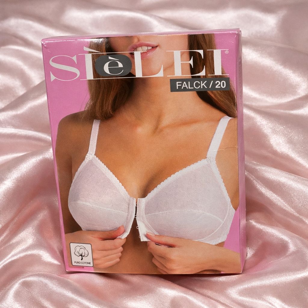Reggiseno in cotone aperto davanti 20 Sièlei