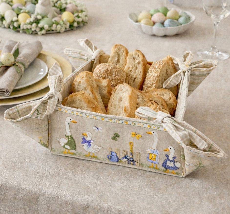 Cestino porta pane ochette