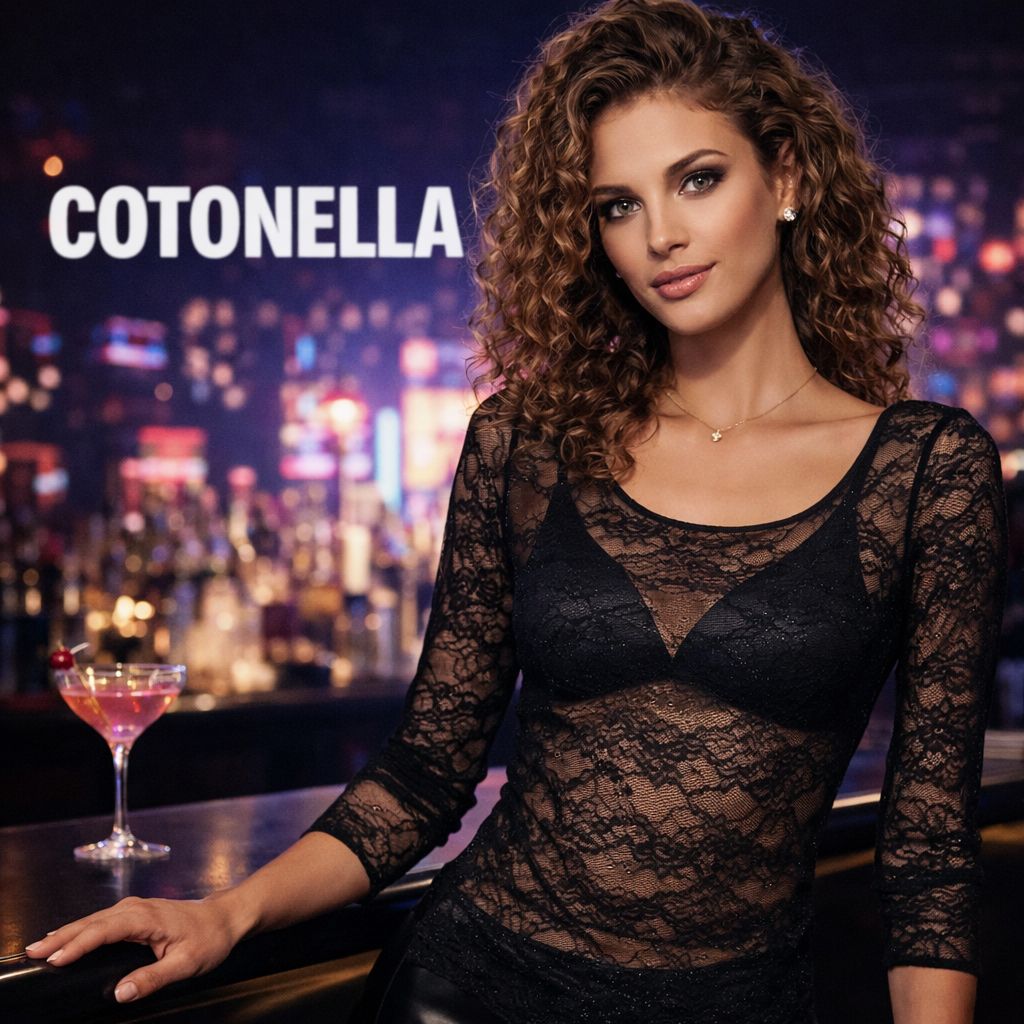 Maglia pizzo Cotonella