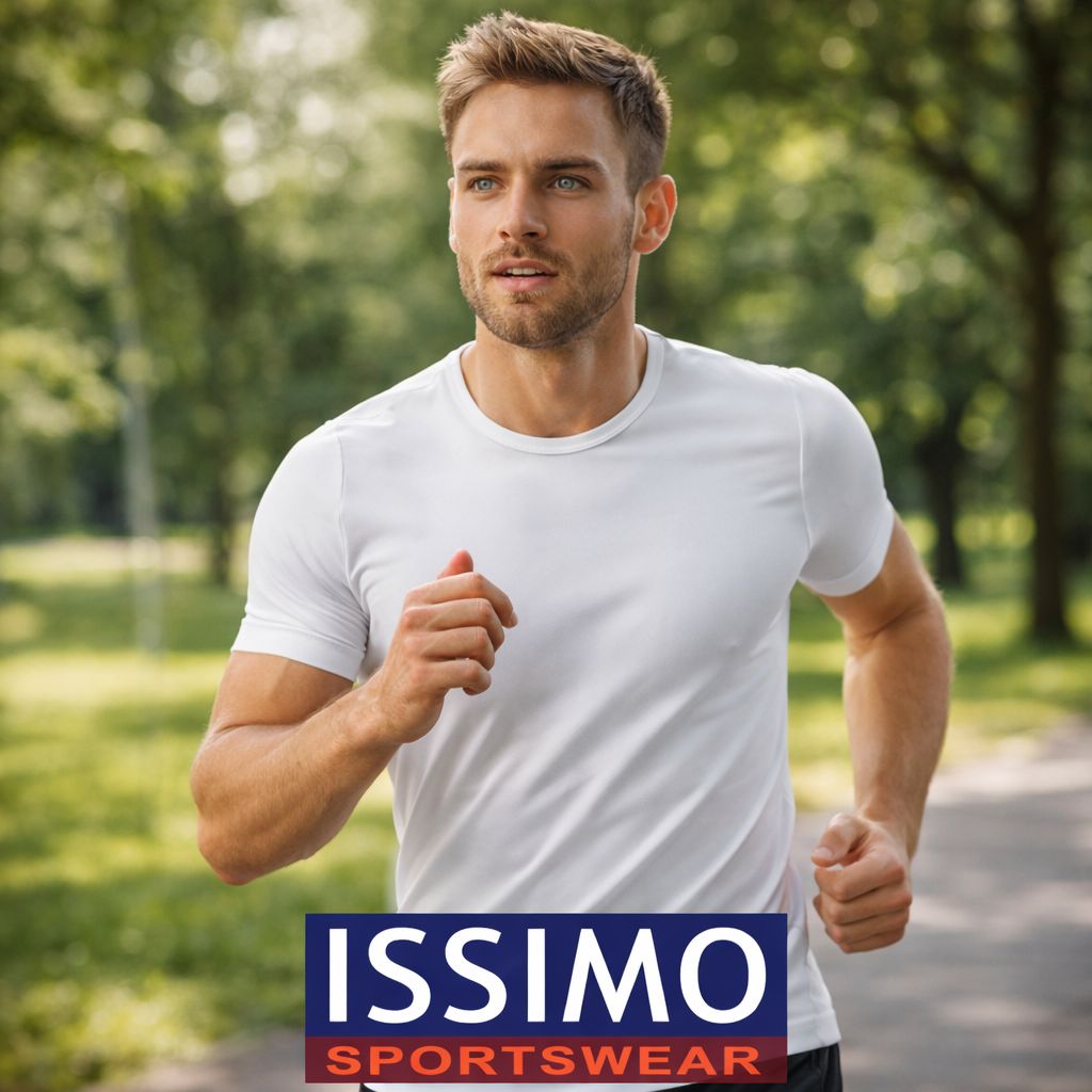 T-shirt girocollo in microfibra Sport wear ISSIMO