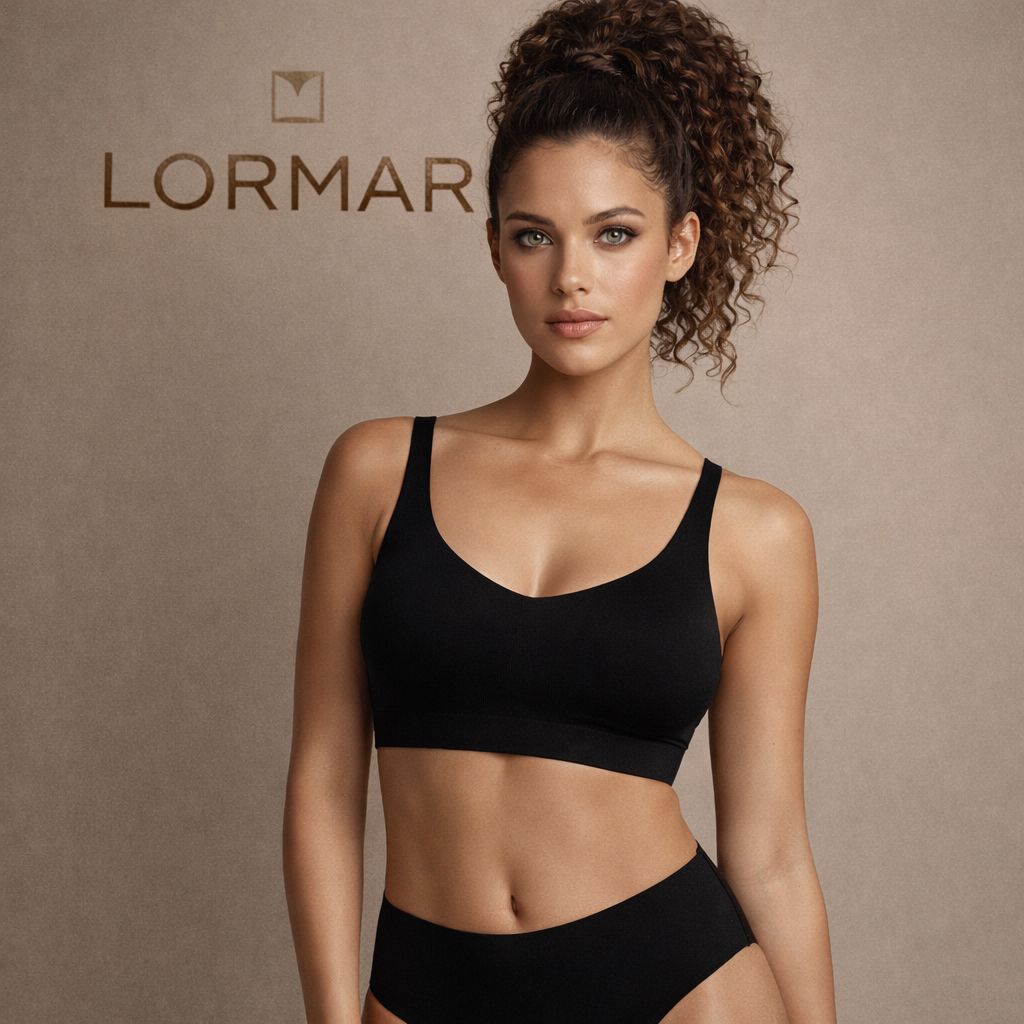 Brassiere esternabile senza ferretto e senza cuciture 01440L Lormar