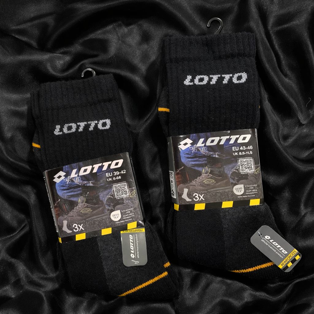 Tris Calzini Lavoro Lotto Job_C_ass