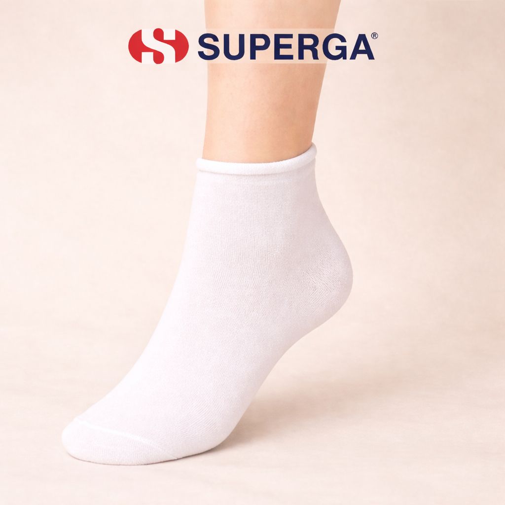 Tris Calzini Superga senza elastico