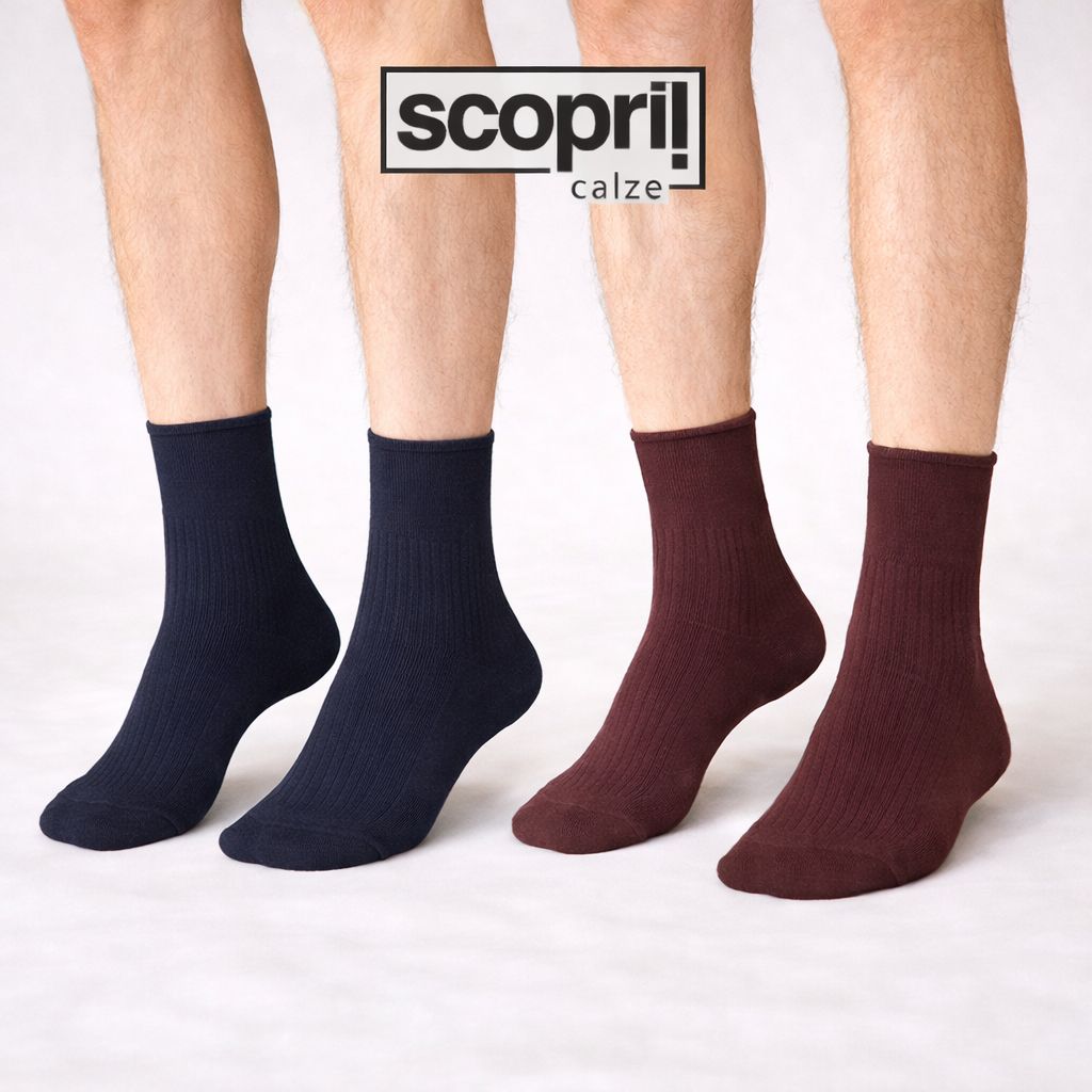 2 calzini corti sanitari caldo cotone Caldosanital C Scopri