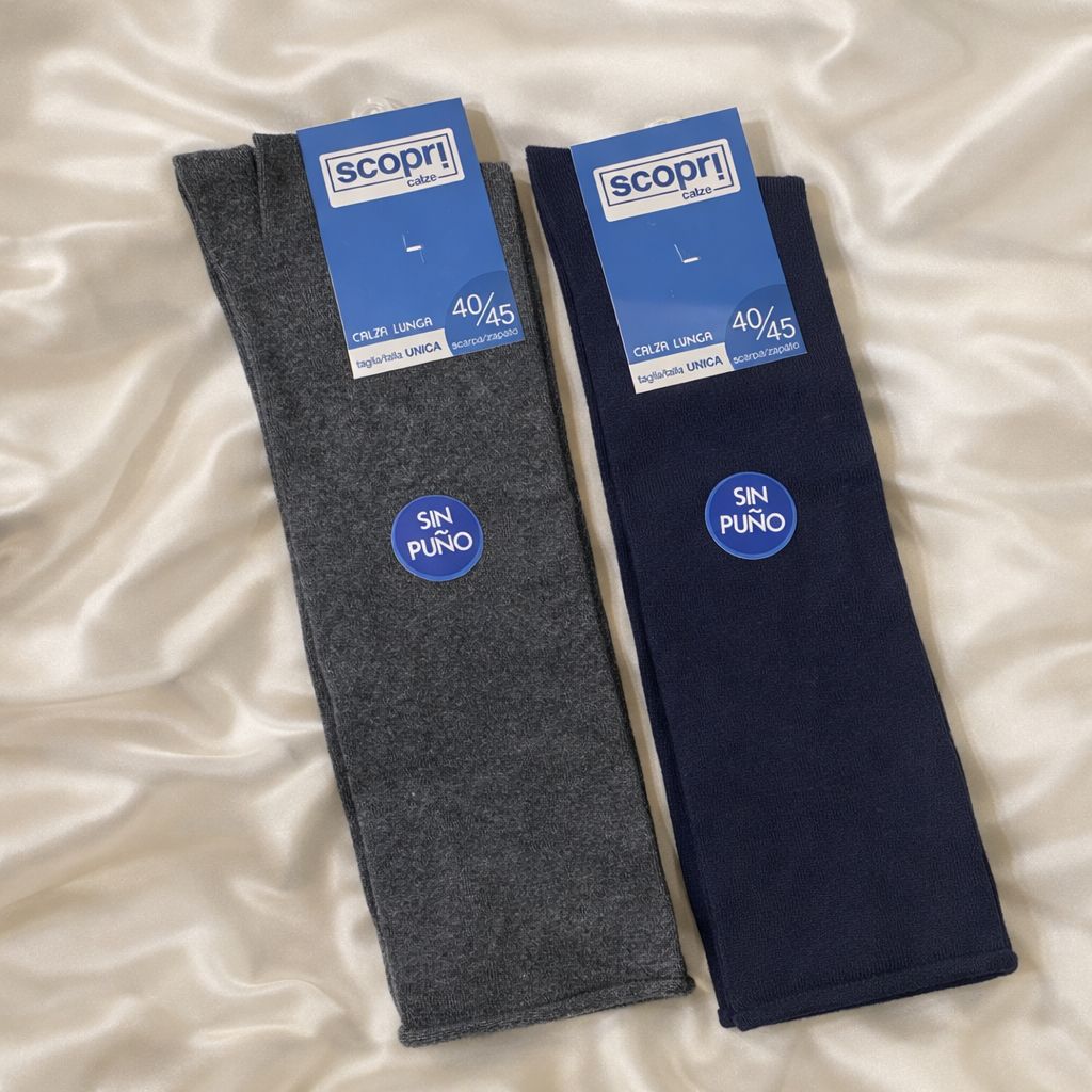 3 pezzi Calza lunga taglio laser caldo cotone scopri DROP