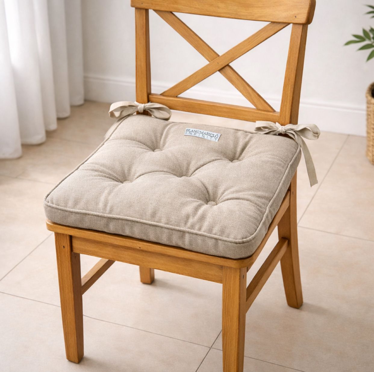 Cuscino sedia morbidone Blanc Mariclo'