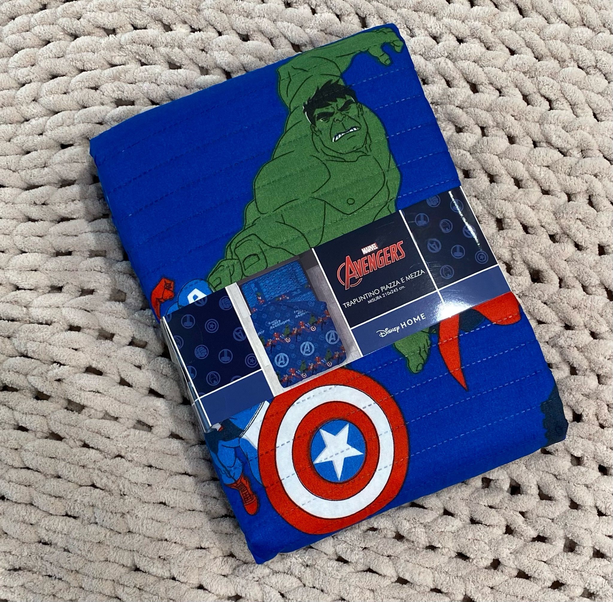 Trapuntino piazza e mezzo Avengers