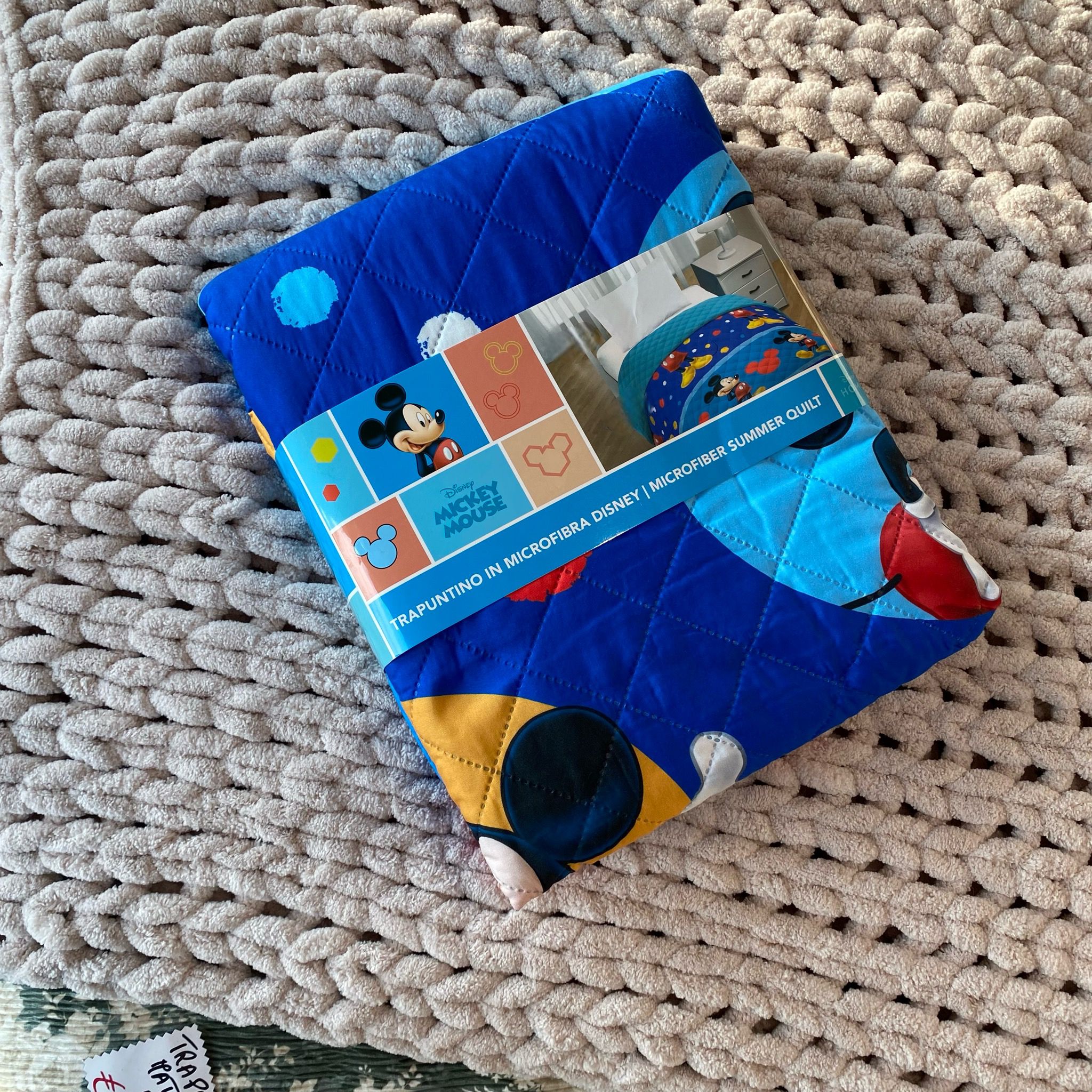 Trapuntino singolo Topolino