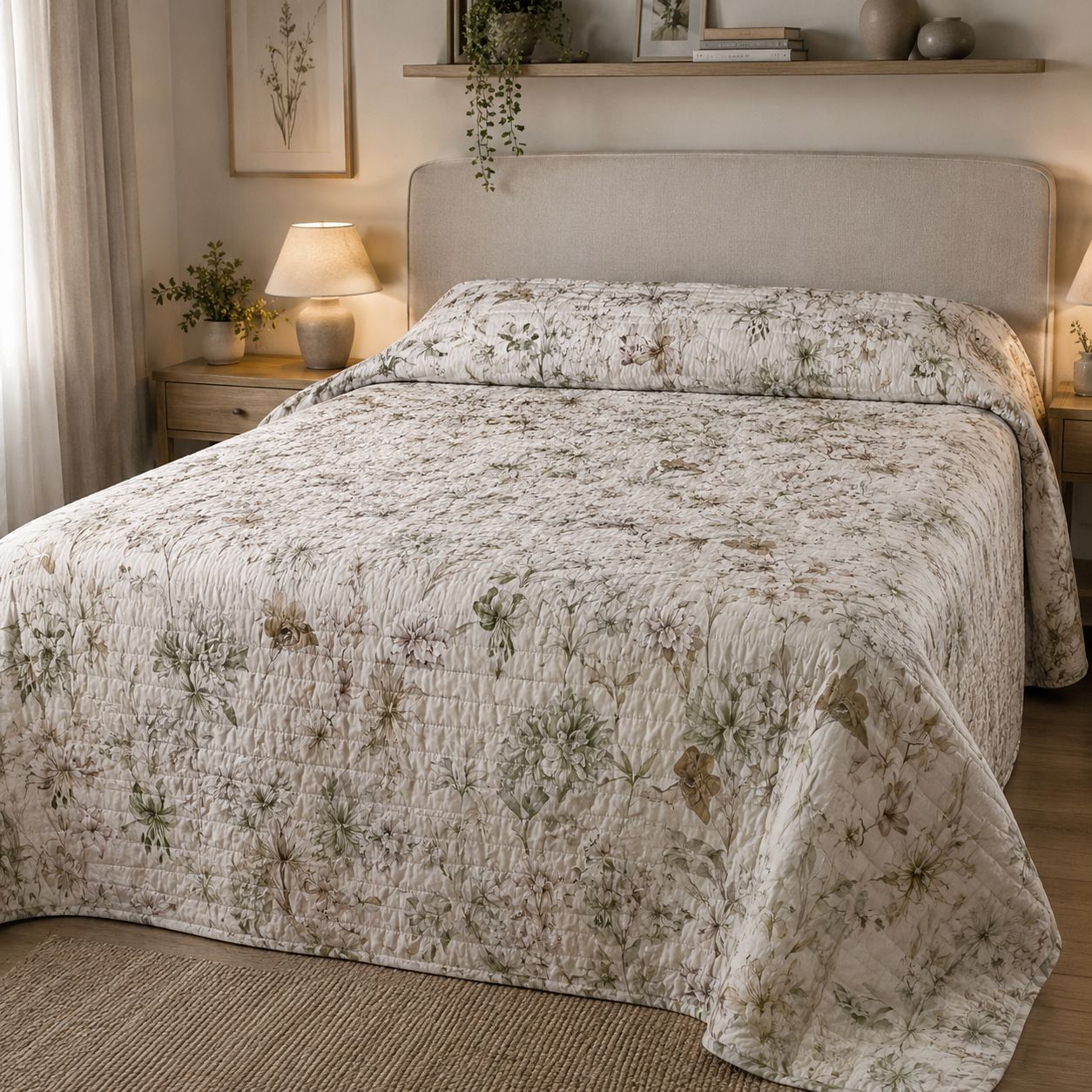 Trapuntino Fior di salvia Soft touch Primaverile