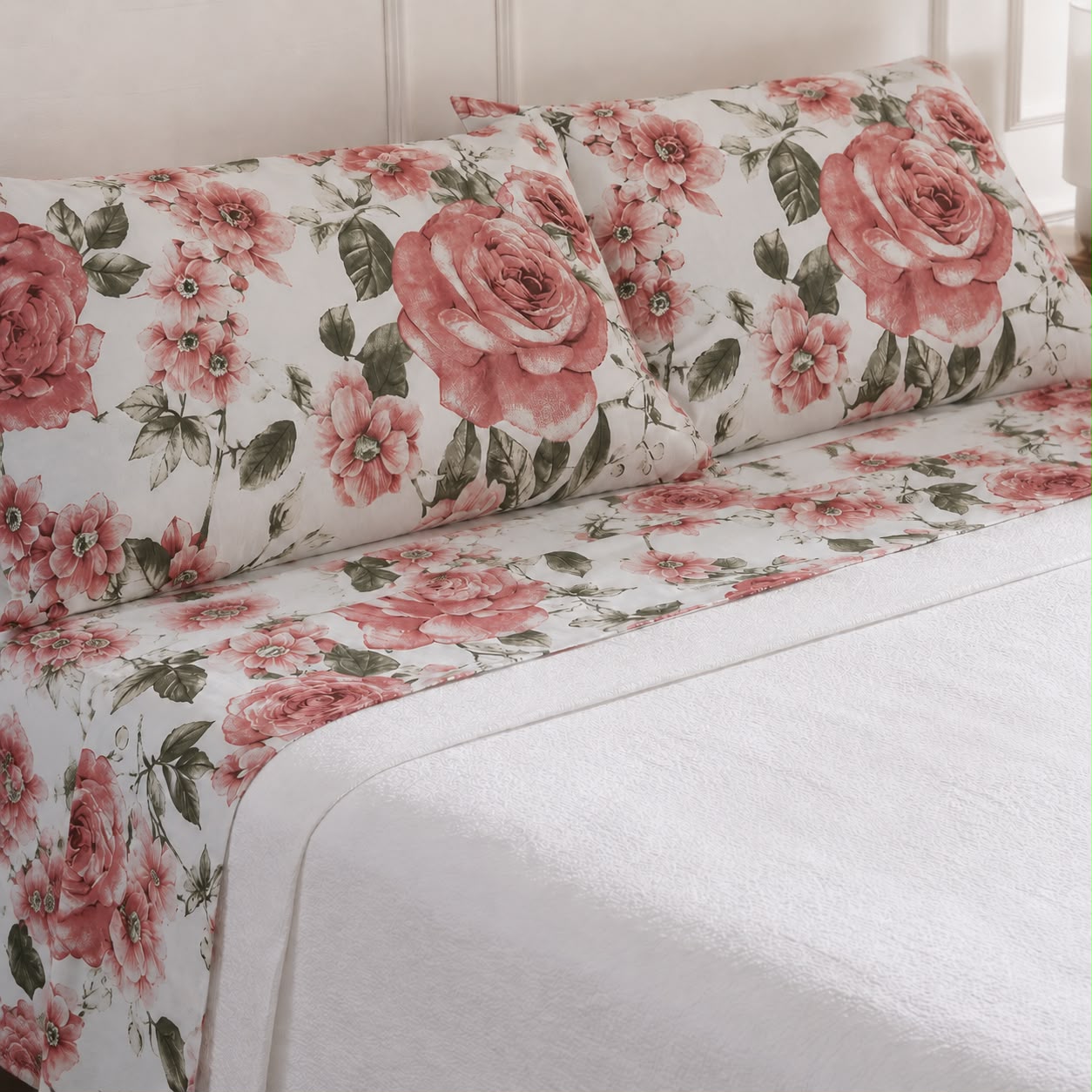 Completo Lenzuola Rose