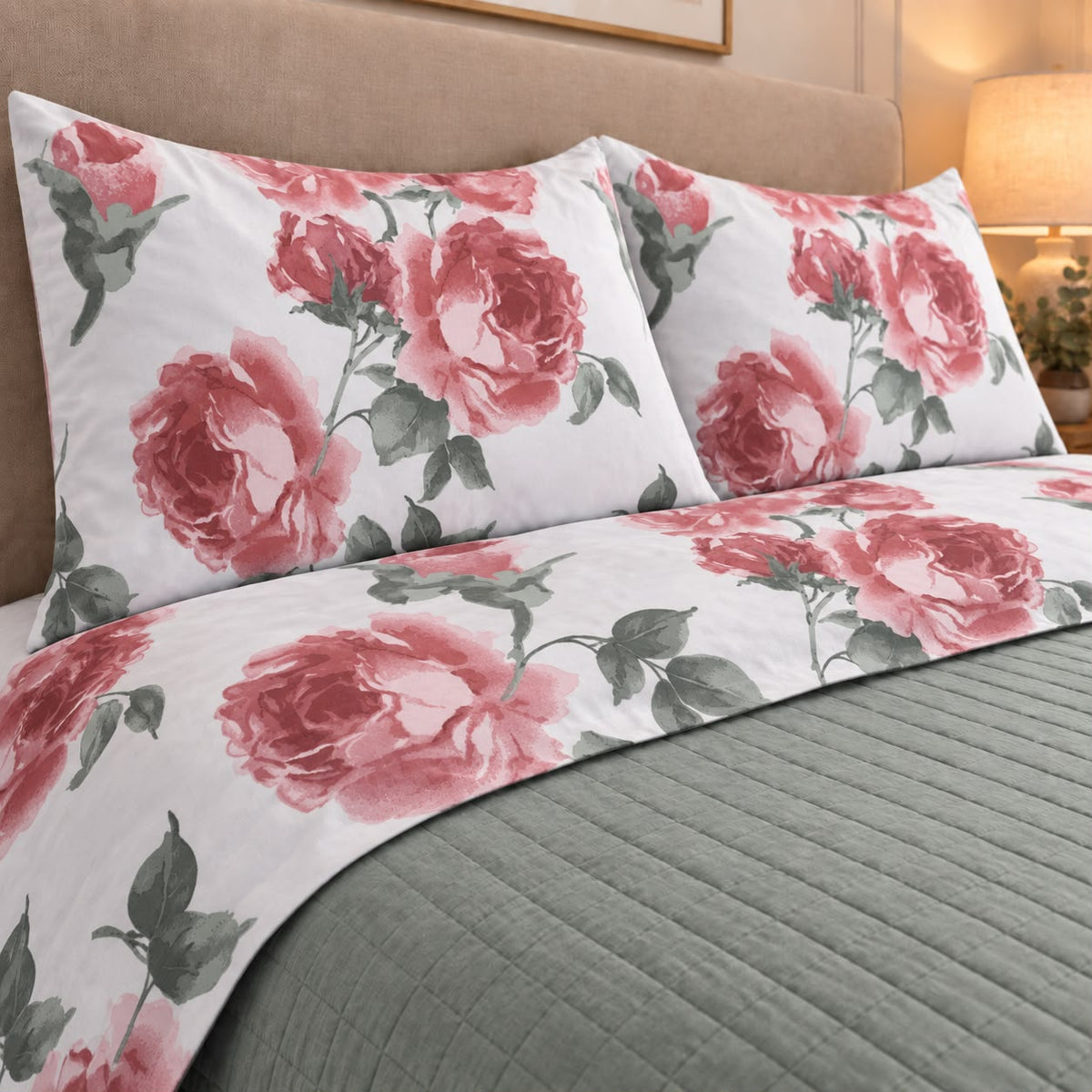 Completo Lenzuola Rose Di Provenza