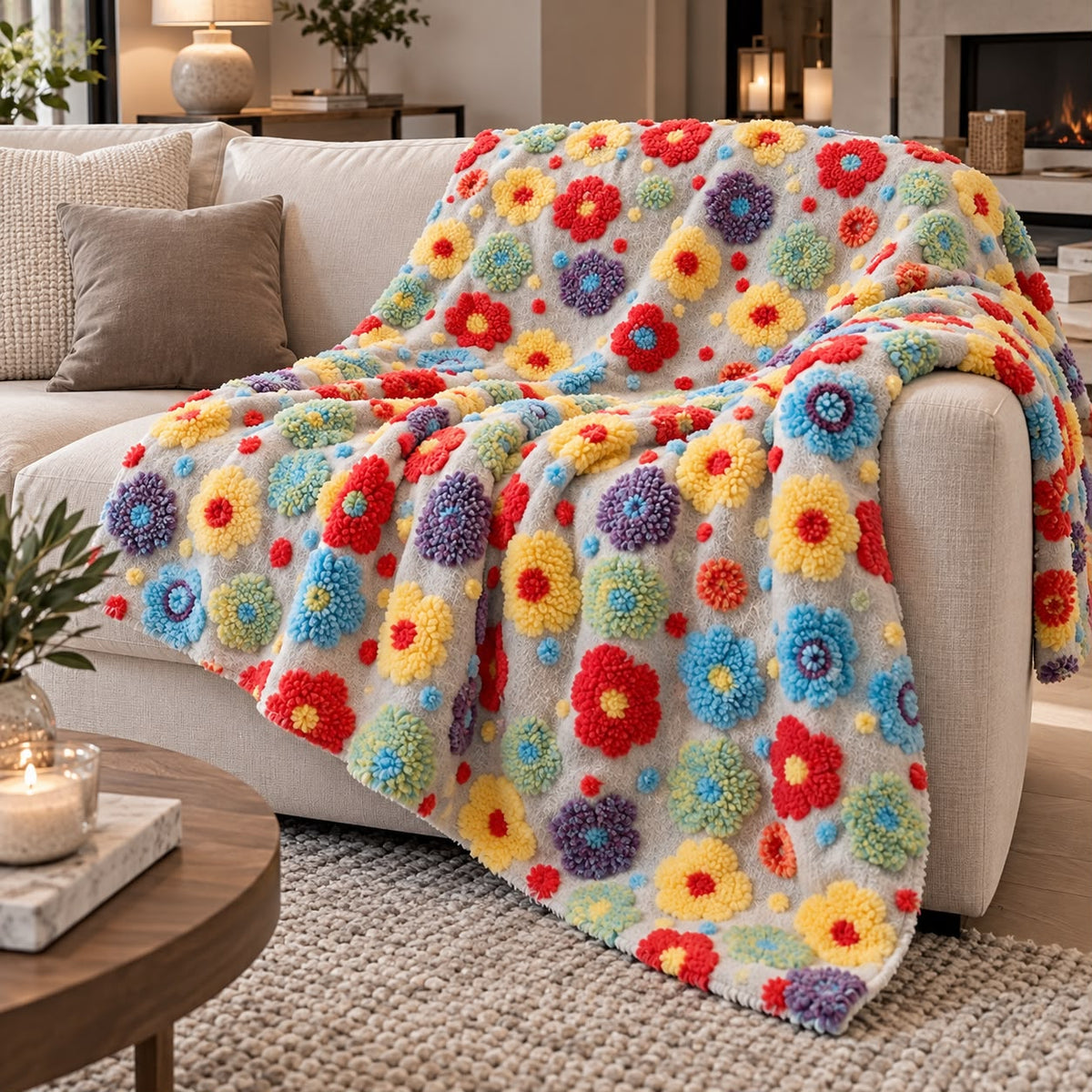 Plaid in Lana Cotta ALPINE Lovely Home