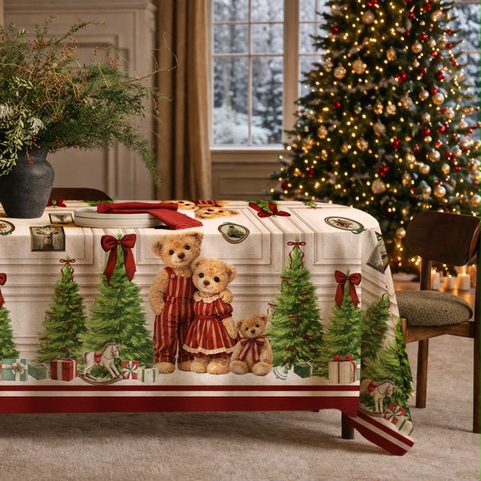 Tovaglia Maestri Cotonieri Famiglia Teddy
