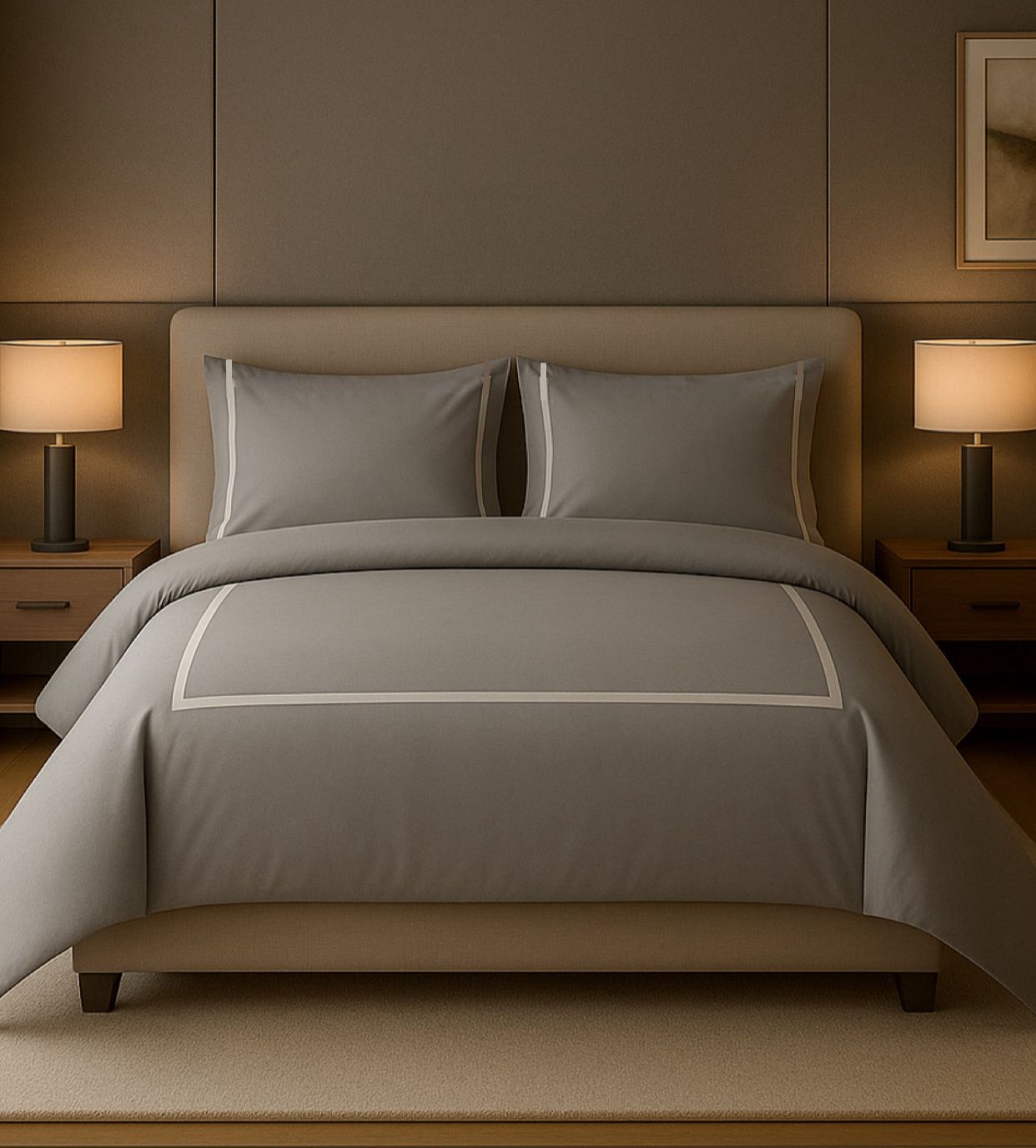 Copripiumino Raso di Cotone art Milano Art Deco