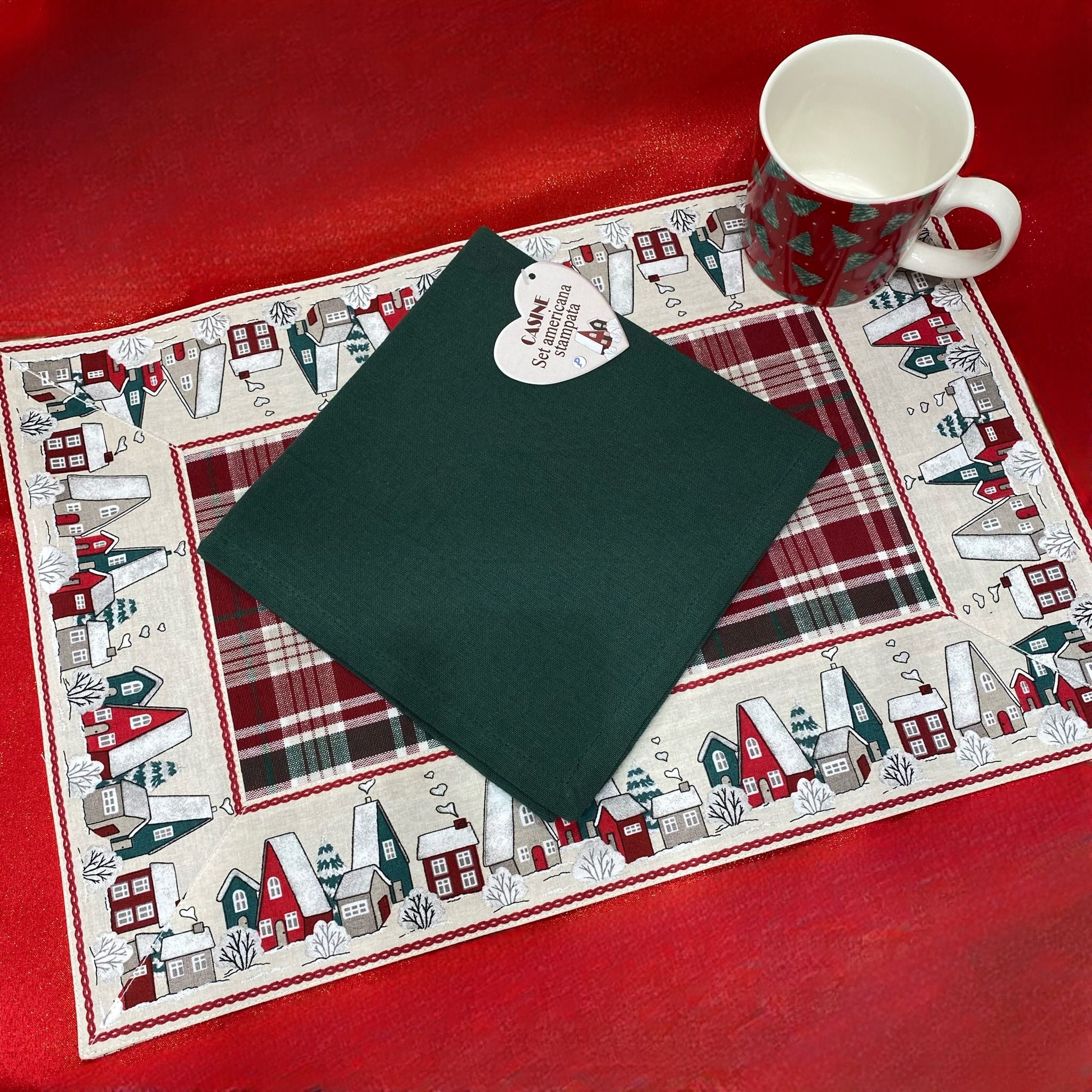 Set Tovaglietta Americana e tovagliolo