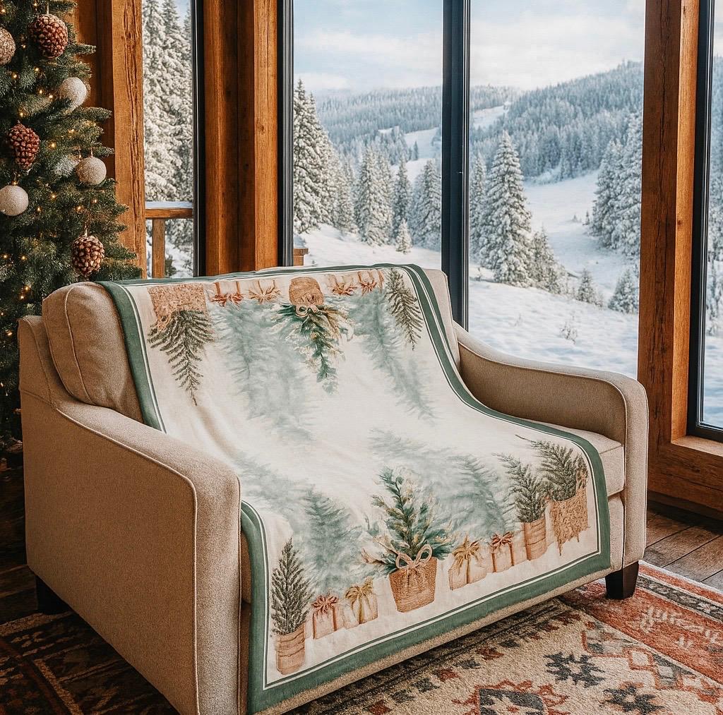 Plaid Blanc Mariclo' Alberelli