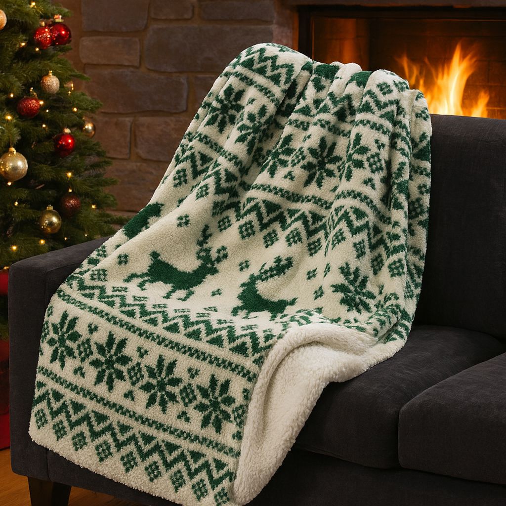 Plaid Blanc Mariclo' Renne