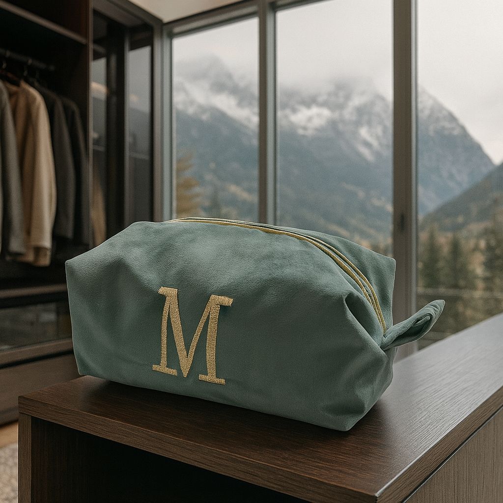 Beauty con cifra in Velluto Verde