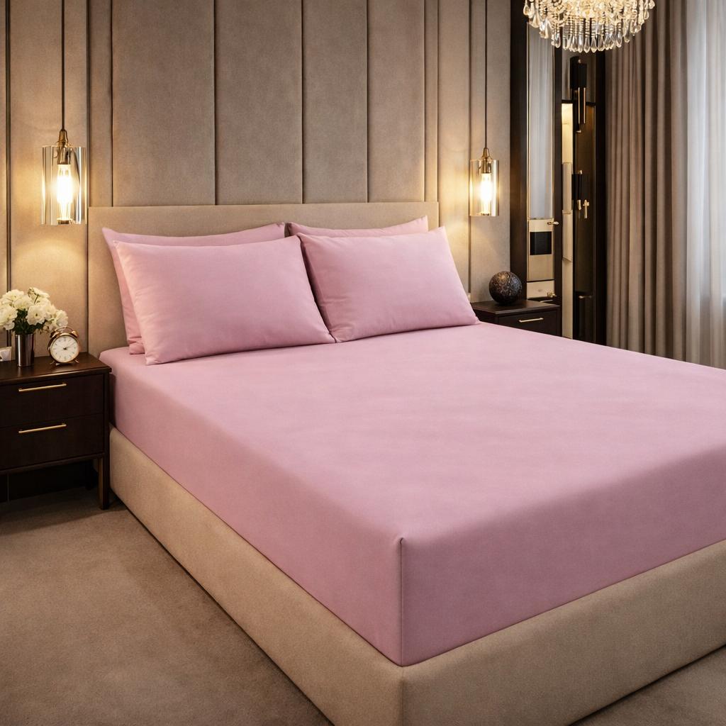 Lenzuolo sotto con angoli manopesca No stiro