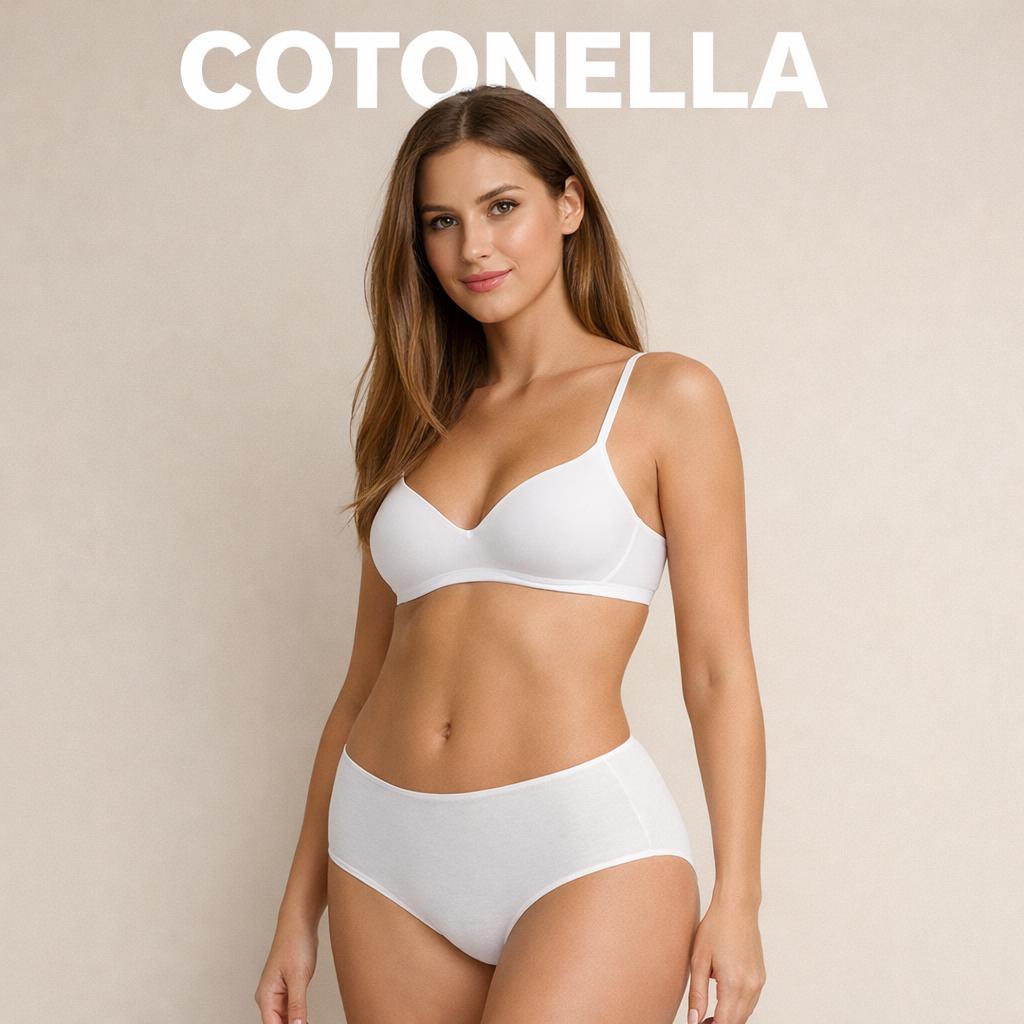 Set 3 Slip Midi 3488 Cotonella