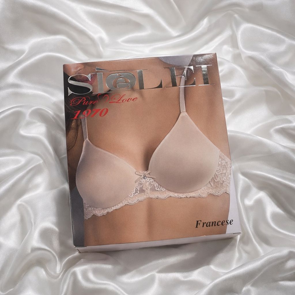 Reggiseno con ferretto coppa C 1970 Sièlei