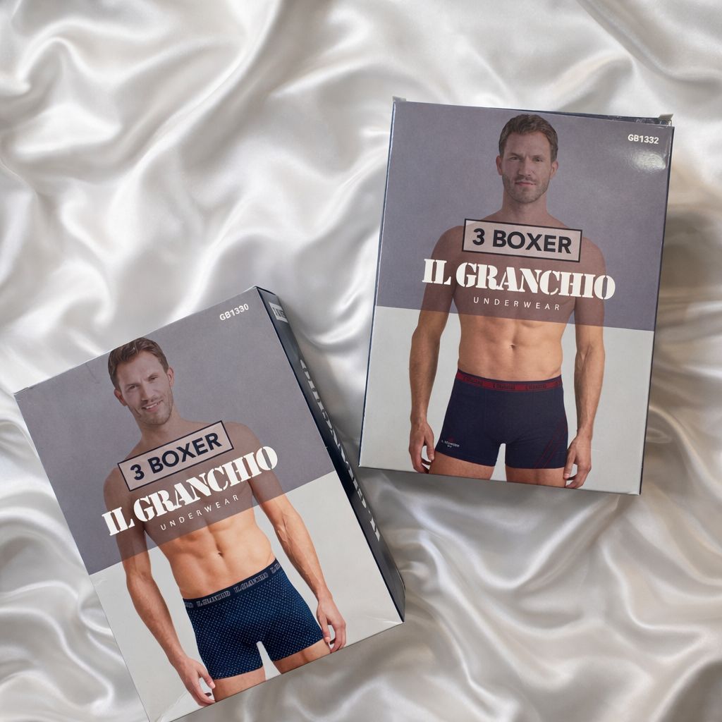 Tris Boxer Il Granchio