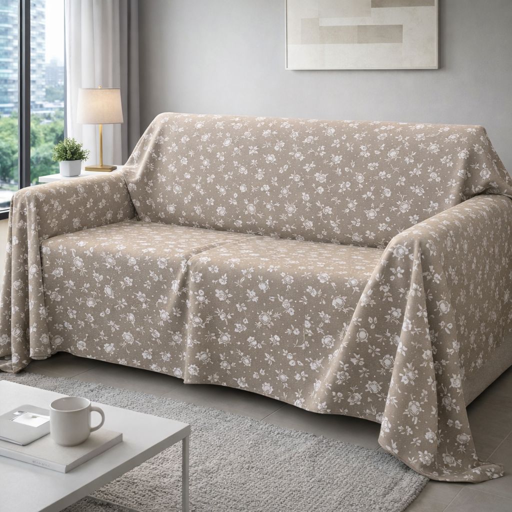 Telo arredo-Gran foulard Rose