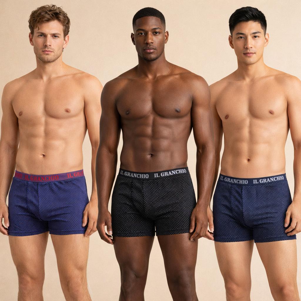 Tris Boxer Il Granchio