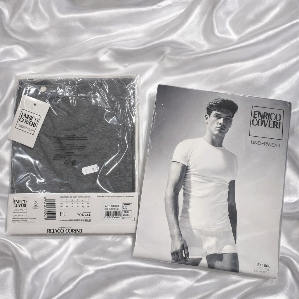 T-shirt mezza manica girocollo ET1000 Enrico Coveri