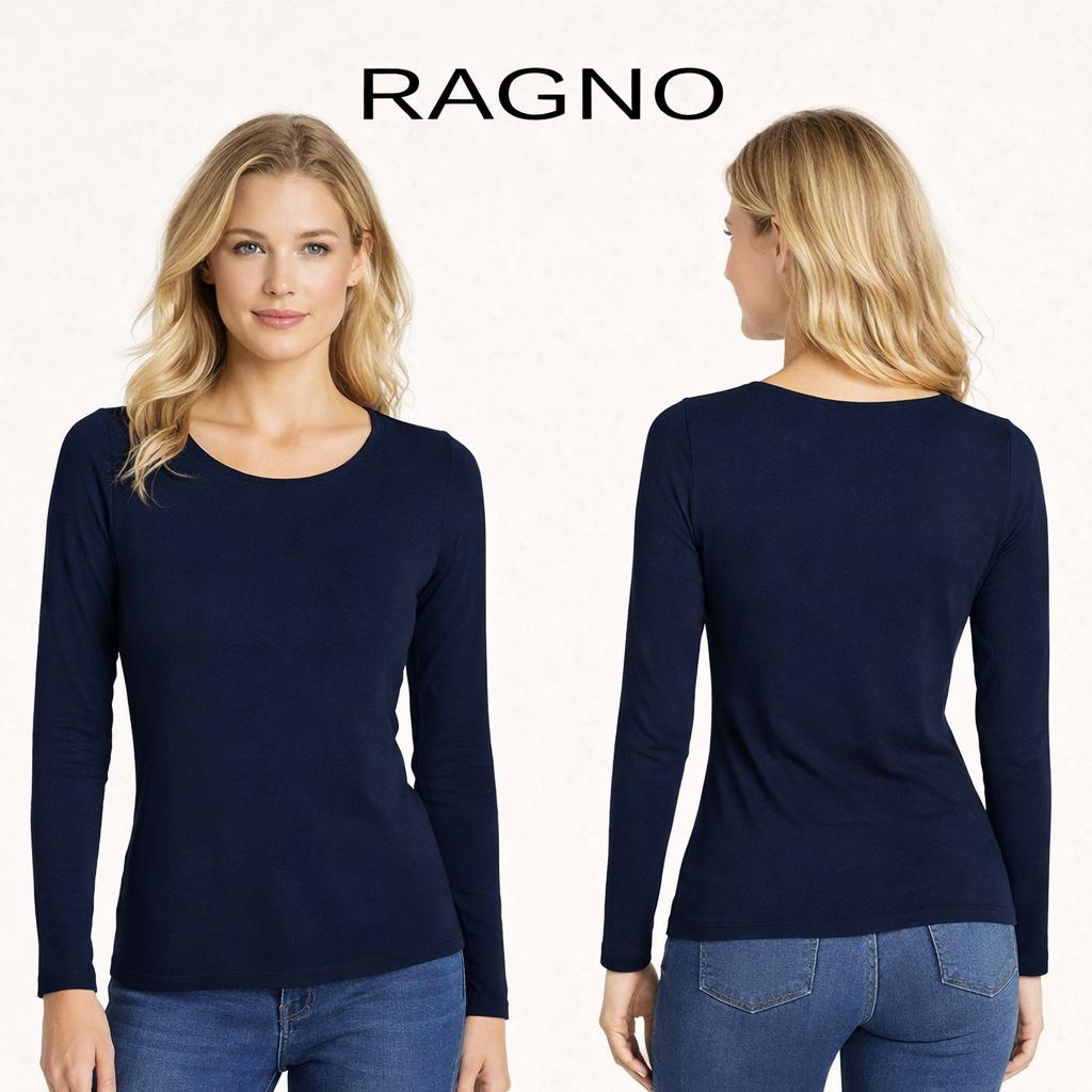 Maglia manica lunga in Ecoviscosa Ragno D794A9