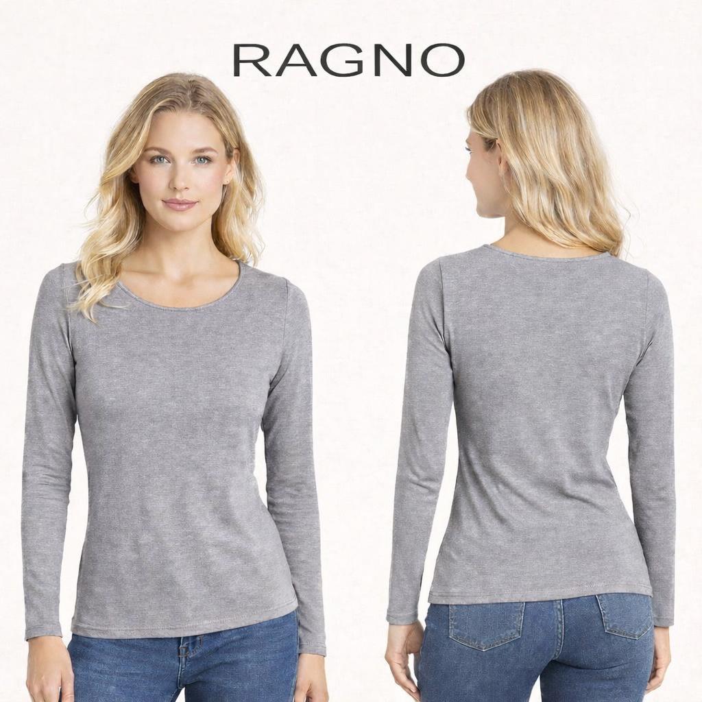 Maglia manica lunga in Ecoviscosa Ragno D794A9