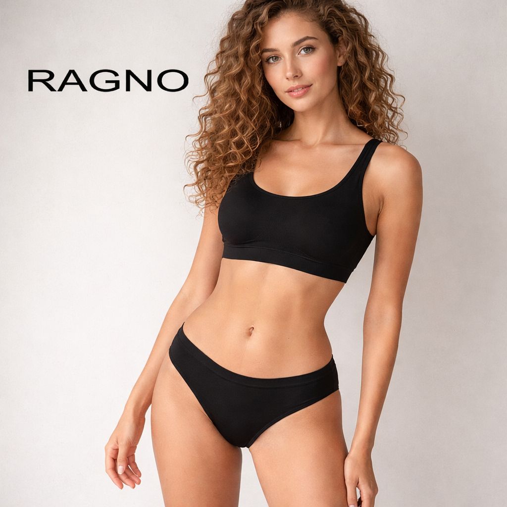 2 Slip Ragno DM05BN Eco cotone naturale