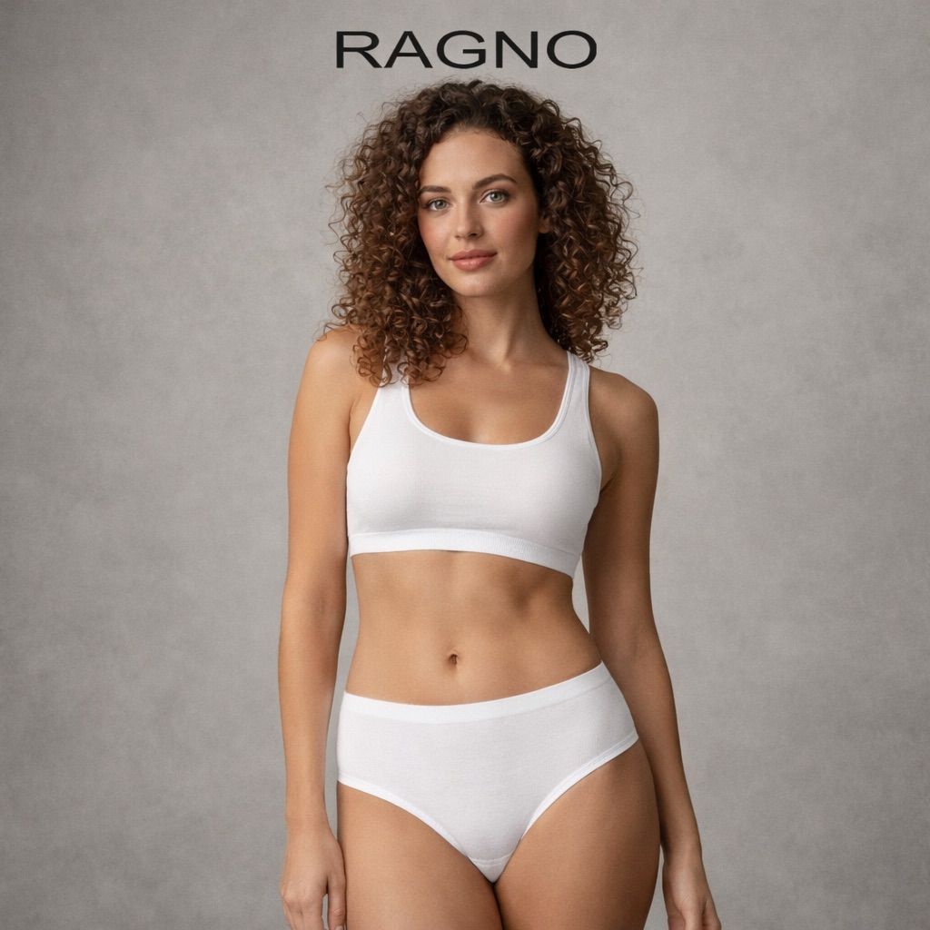 2 Slip alto Ragno DM05BQ Eco cotone naturale