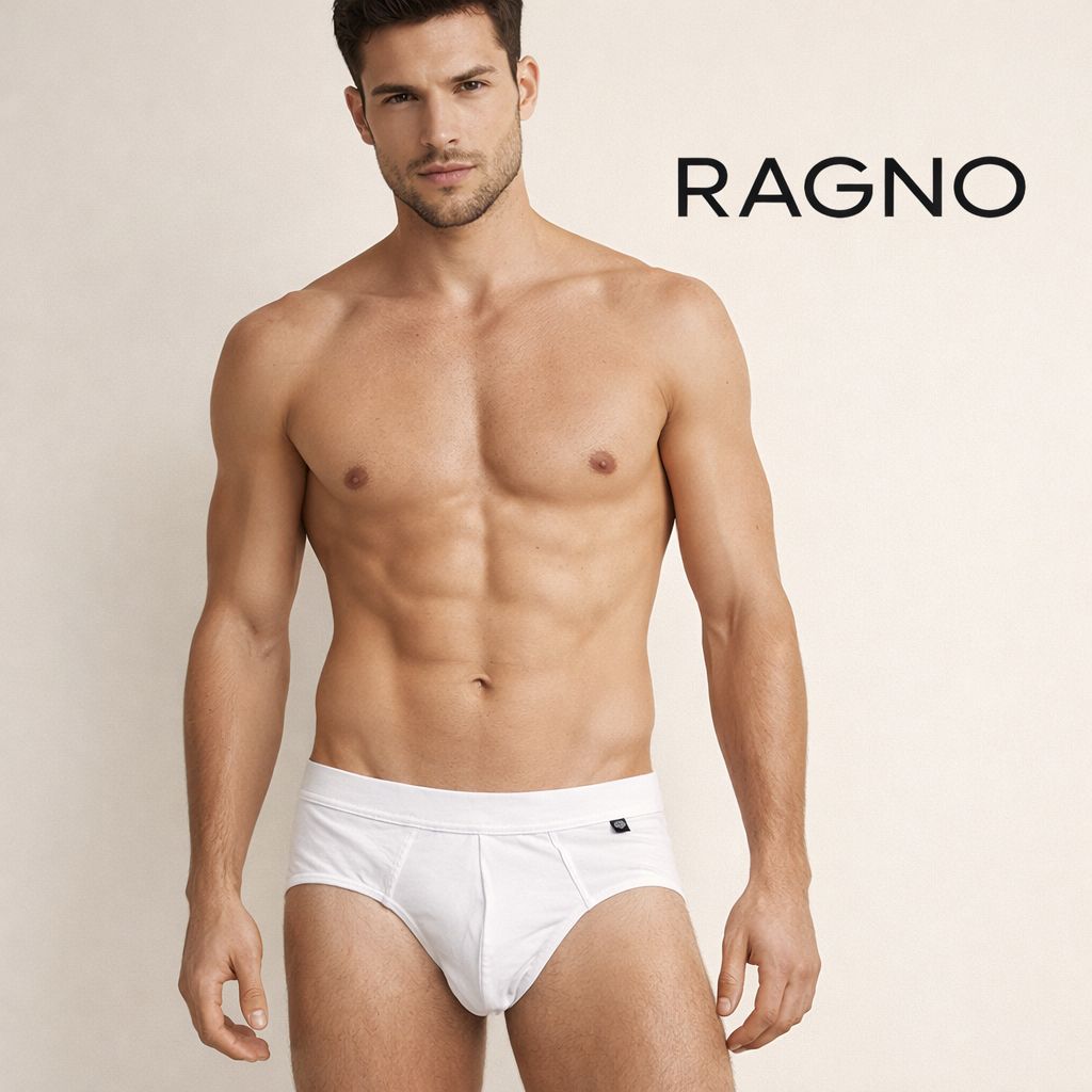 2 Slip eco cotone U188BN Ragno