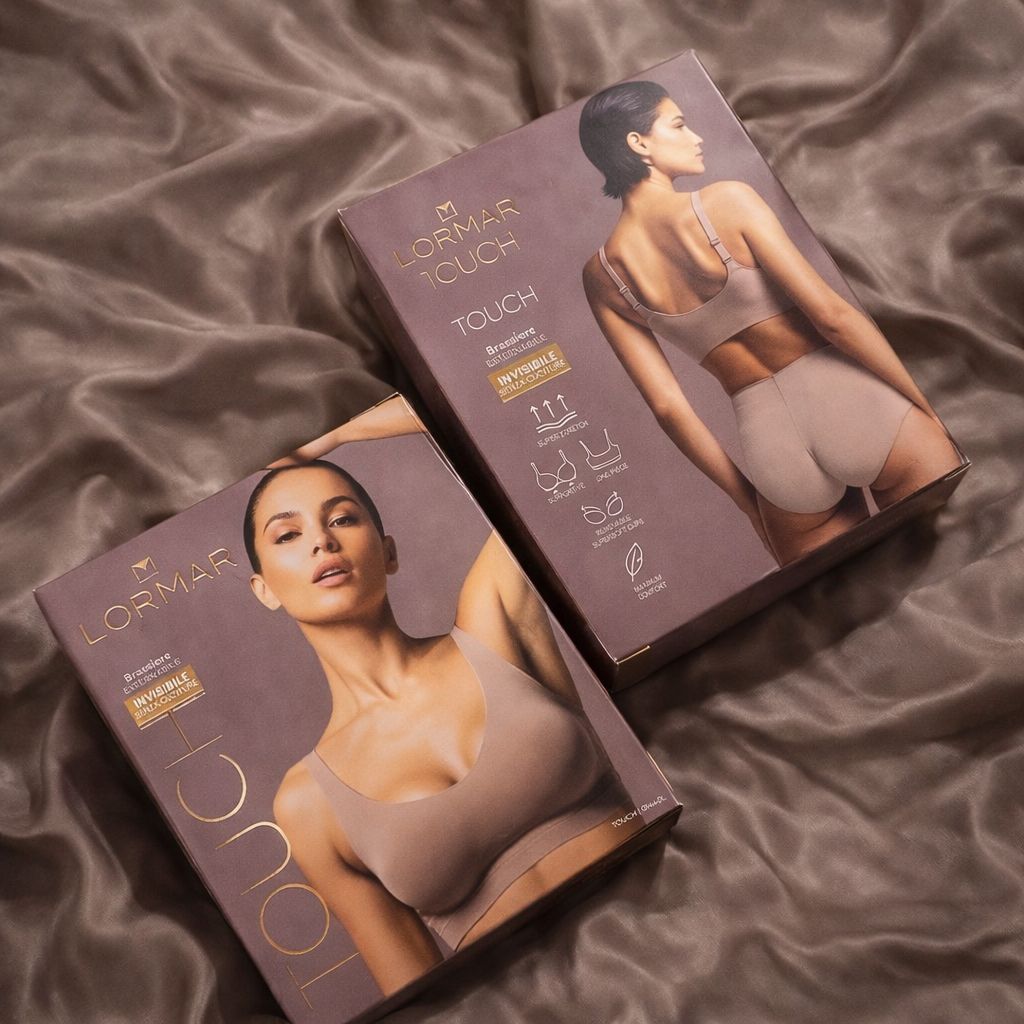 Brassiere esternabile senza ferretto e senza cuciture 01440L Lormar